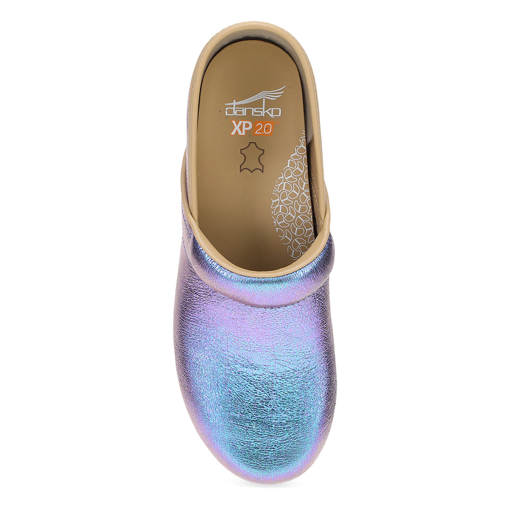 Dansko XP 2.0 Slip-Resistant Support Clog Amethyst Iridescent