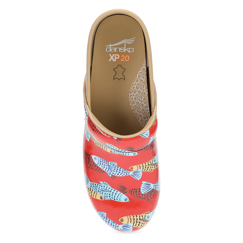Dansko XP 2.0 Clog Sardines Patent Womens Shoes