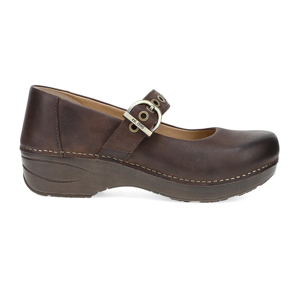Dansko XP 2.0 Mary Jane Clog Chocolate Womens Shoes