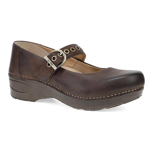 Dansko XP 2.0 Mary Jane Clog Chocolate Womens Shoes Chocolate