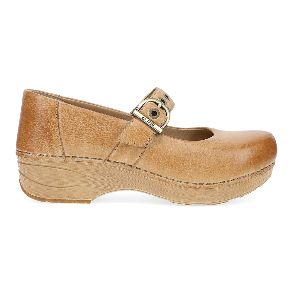 Dansko XP 2.0 Mary Jane Clog Honey Distressed
