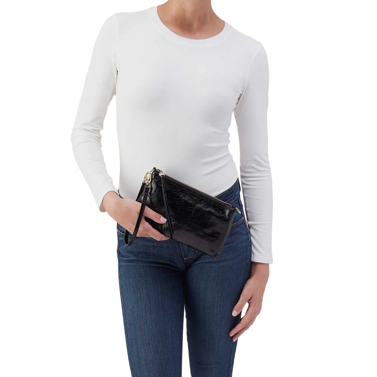 Hobo The Original Darcy Convertible Crossbody Clutch (VI-35810) Handbags