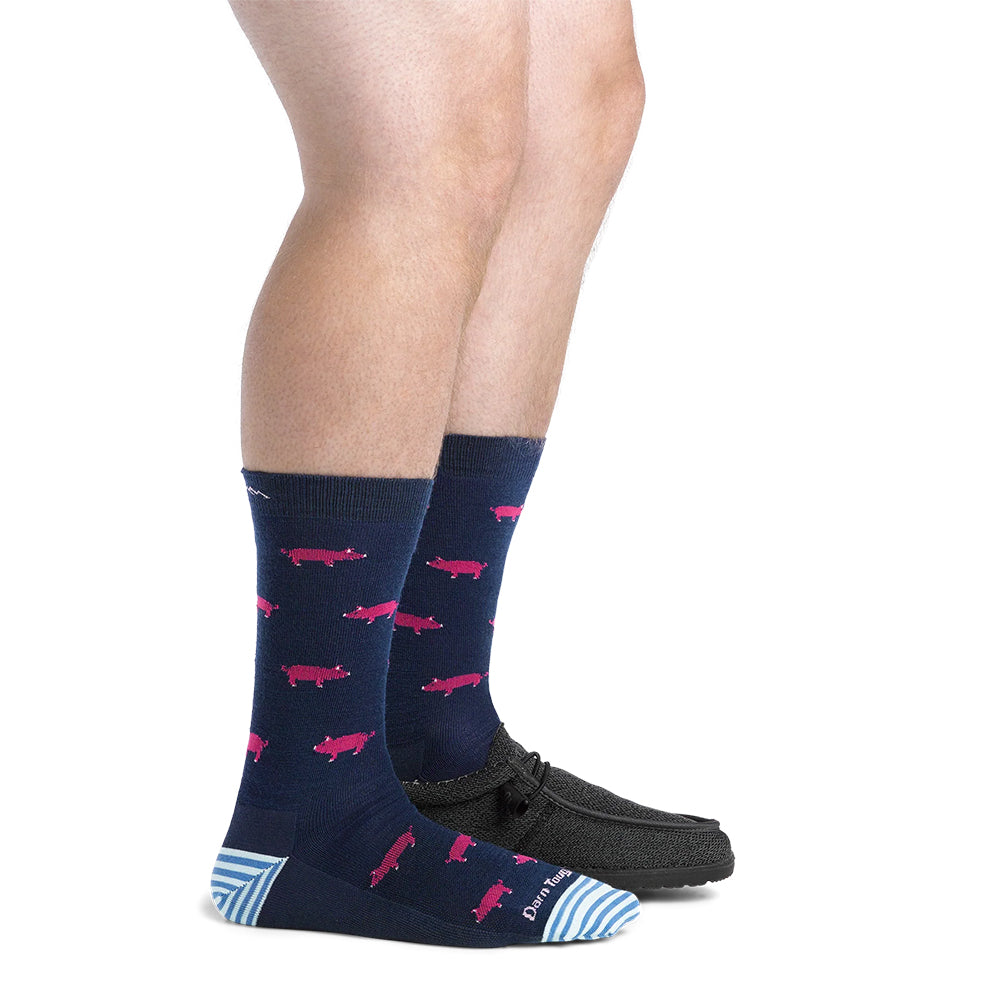 Darn Tough 6092 Men's Truffle Hog Socks Mens Hosiery