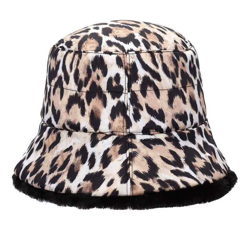 Echo Design Snow Leopard Reversible Bucket Hat (EC0701) Accessories Leopard