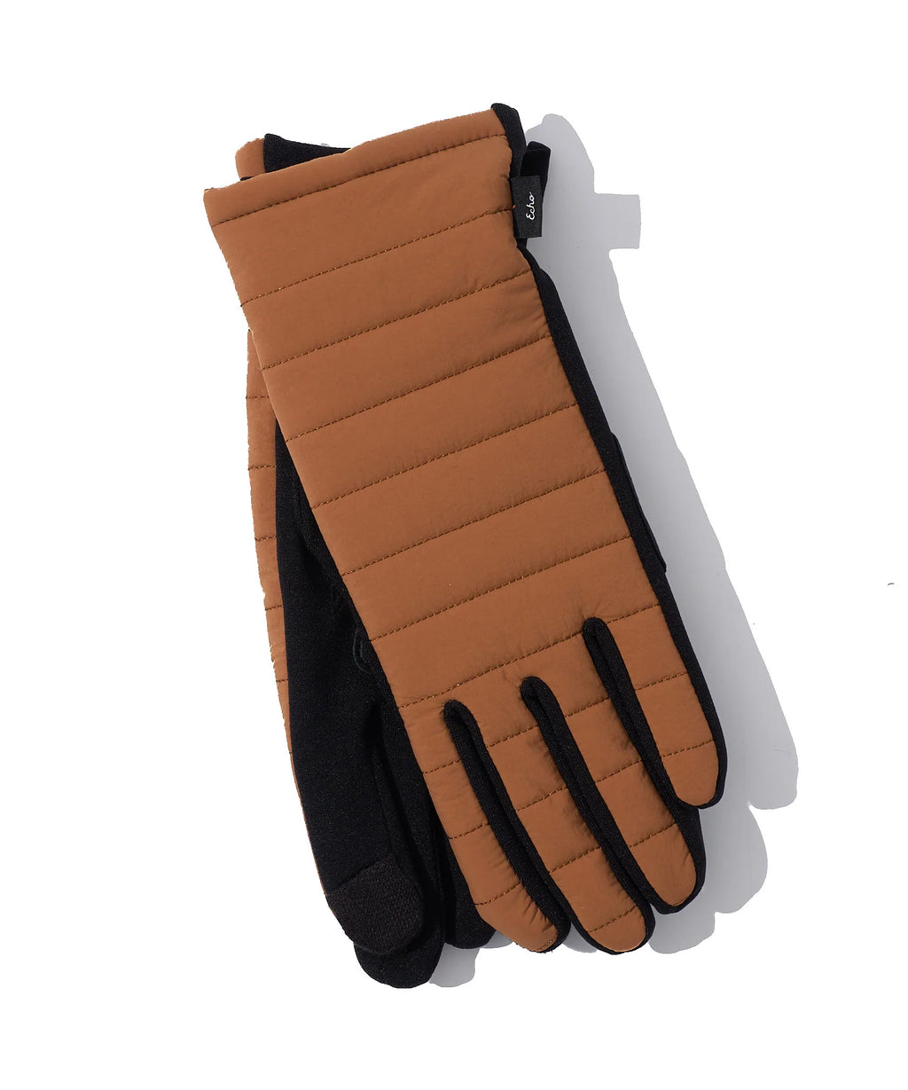 Echo Design Cloud Channel Quilted Gloves (EG0300) Accessories Black
