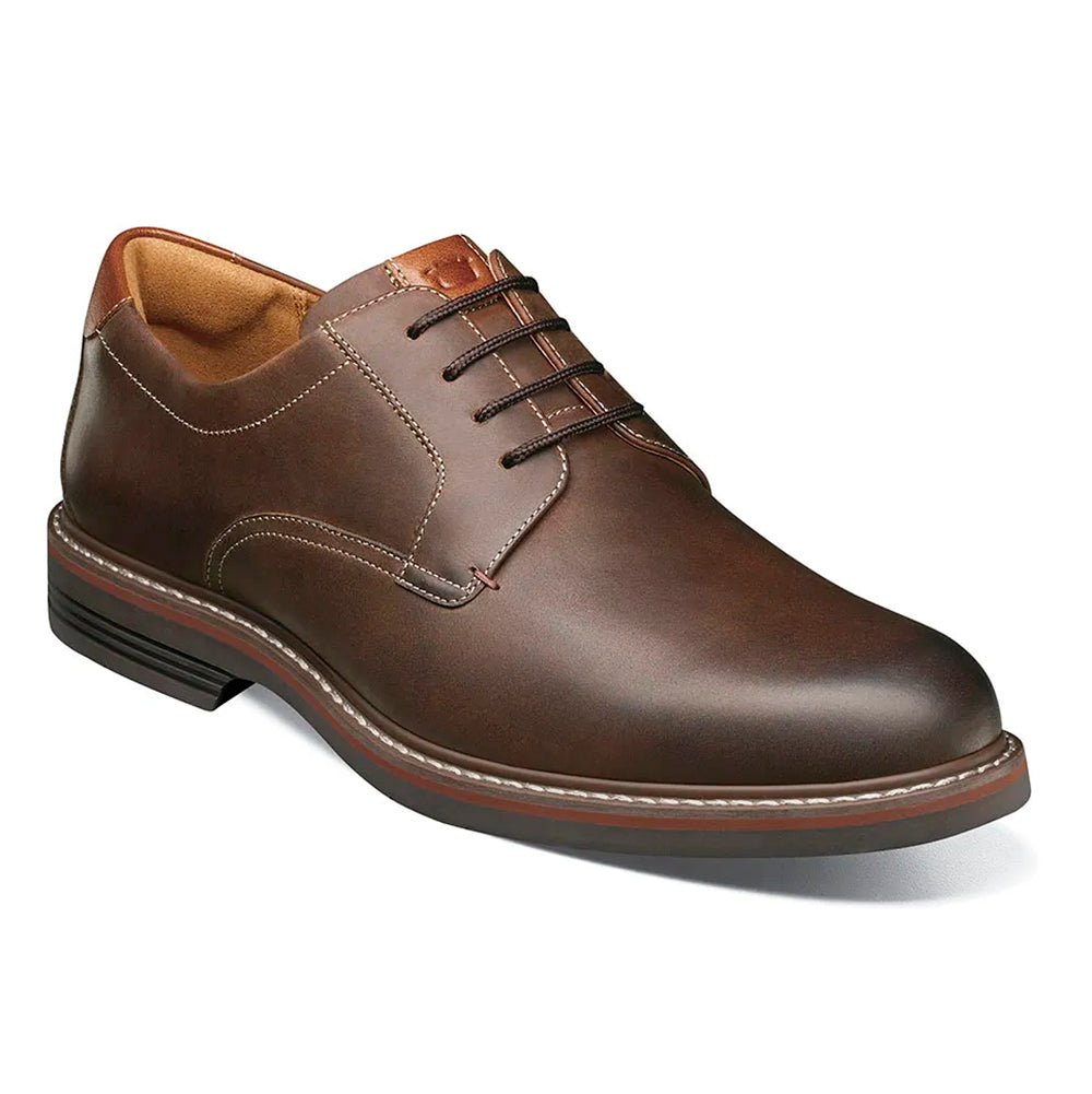 Florsheim Norwalk Plain Toe Oxford Mens Shoes CrazyHorse