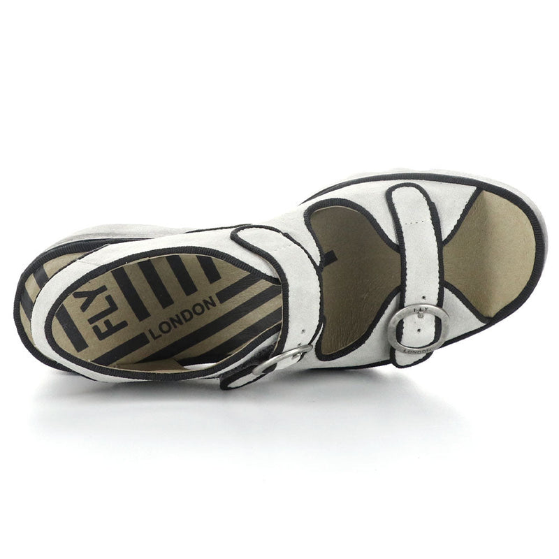 Fly London Bara Double Buckle Sandal 355FLY Womens Shoes 