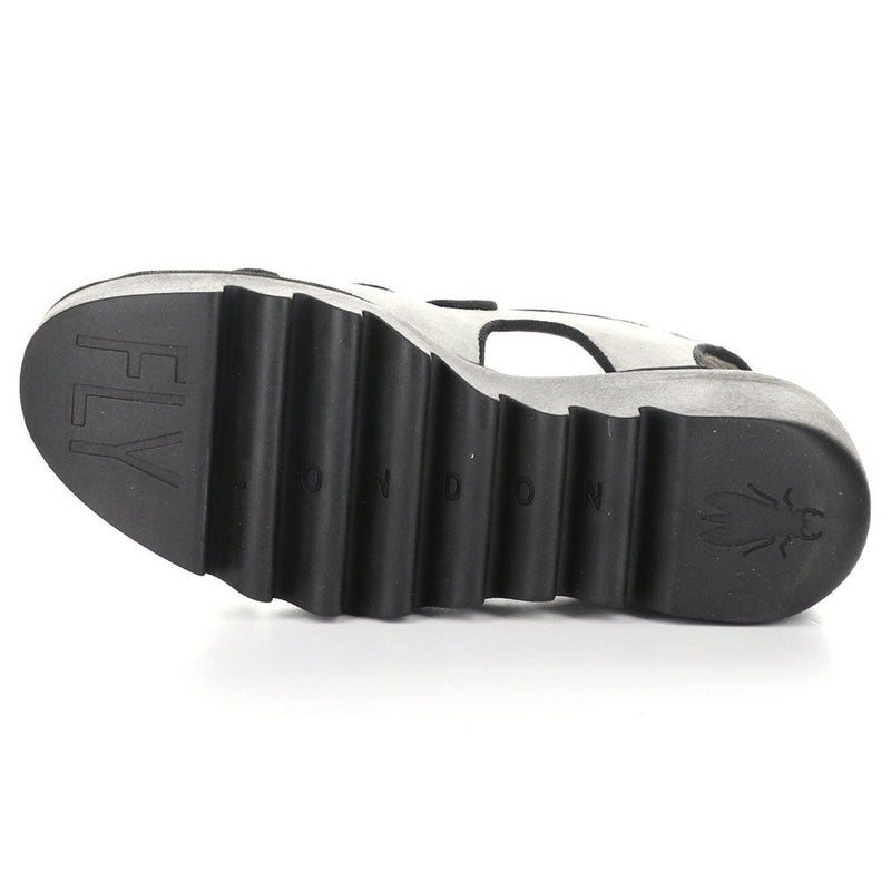 Fly London Bara Double Buckle Sandal 355FLY Womens Shoes 