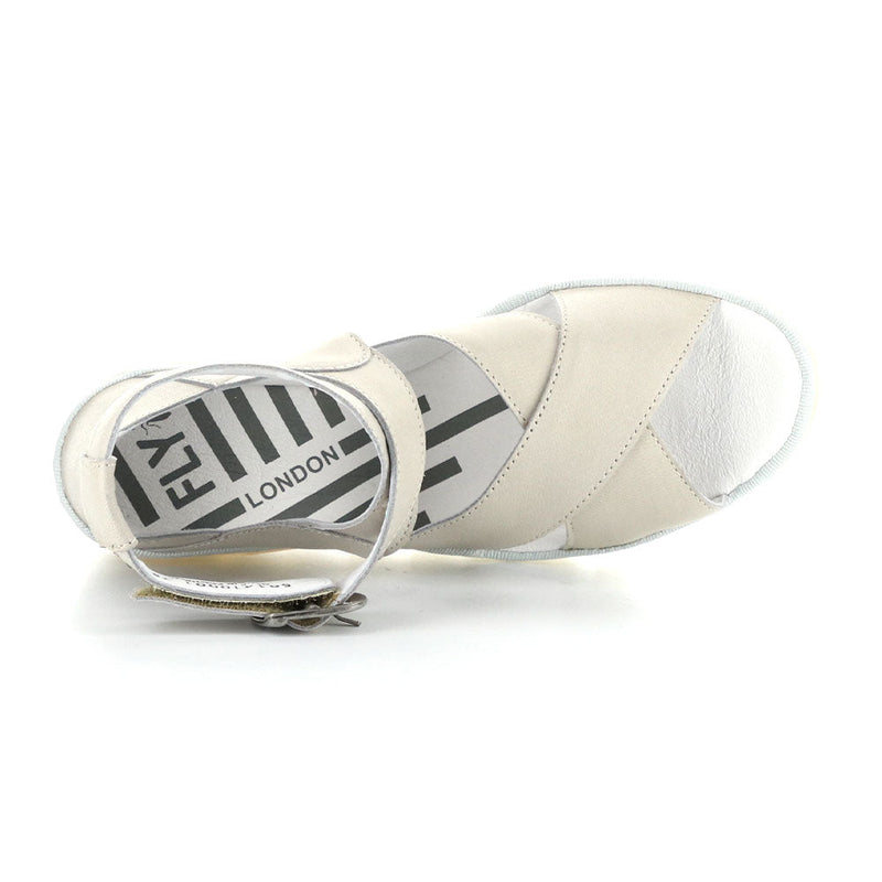 Fly London Byre410 Wedge Sandal Womens Shoes 