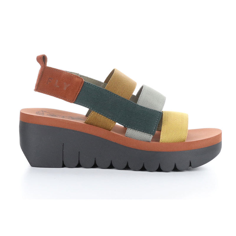 Fly London Yere847Fly Casual Sandal Womens Shoes Brick
