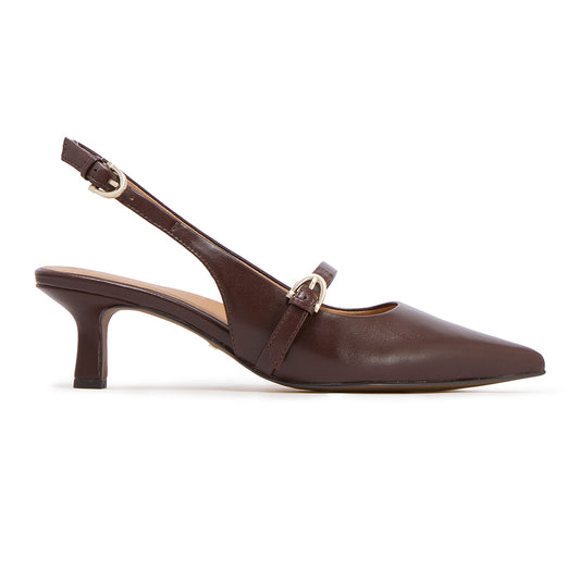 Frankie4 Coco Heel Womens Shoes Chestnut