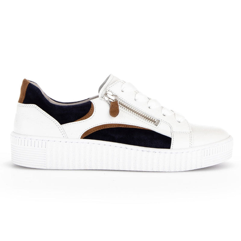 Gabor Low Cut Athletic Sneaker 23330 Womens Shoes 20 Weiss