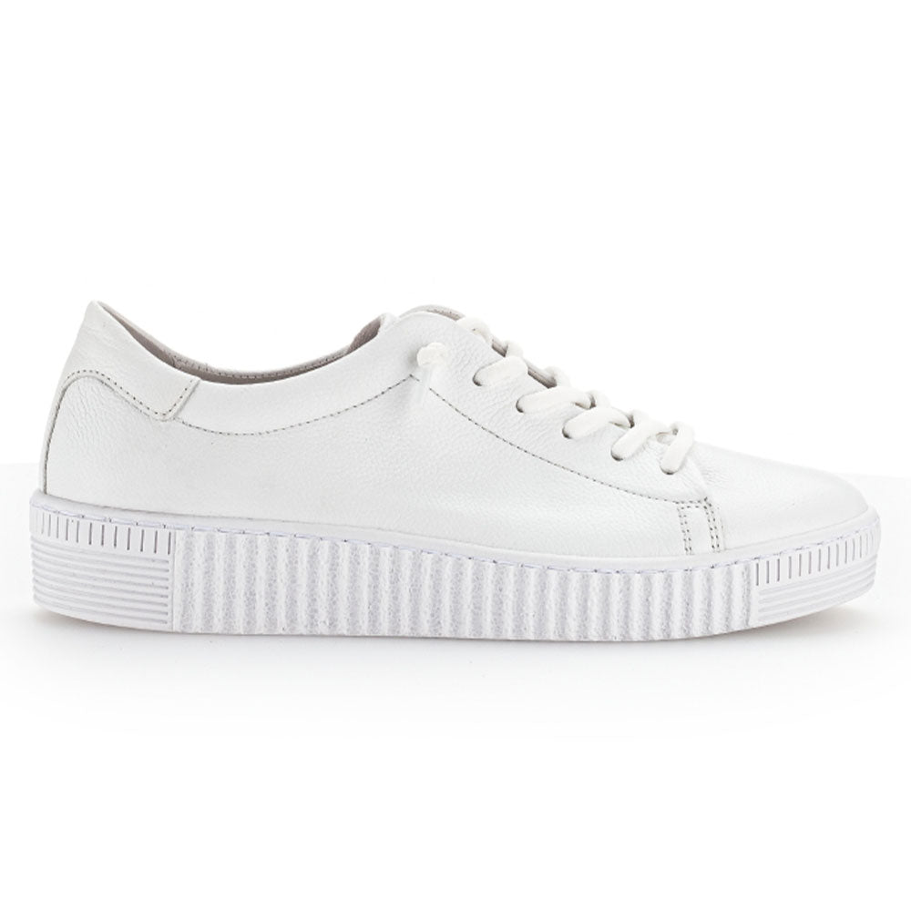 Gabor Low Cut Casual Sneaker 23331 Womens Shoes 21 Weiss
