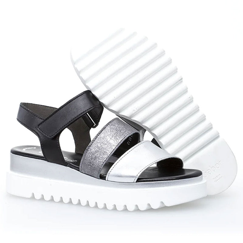 Gabor Triple Strap Sandal 24610 Womens Shoes 