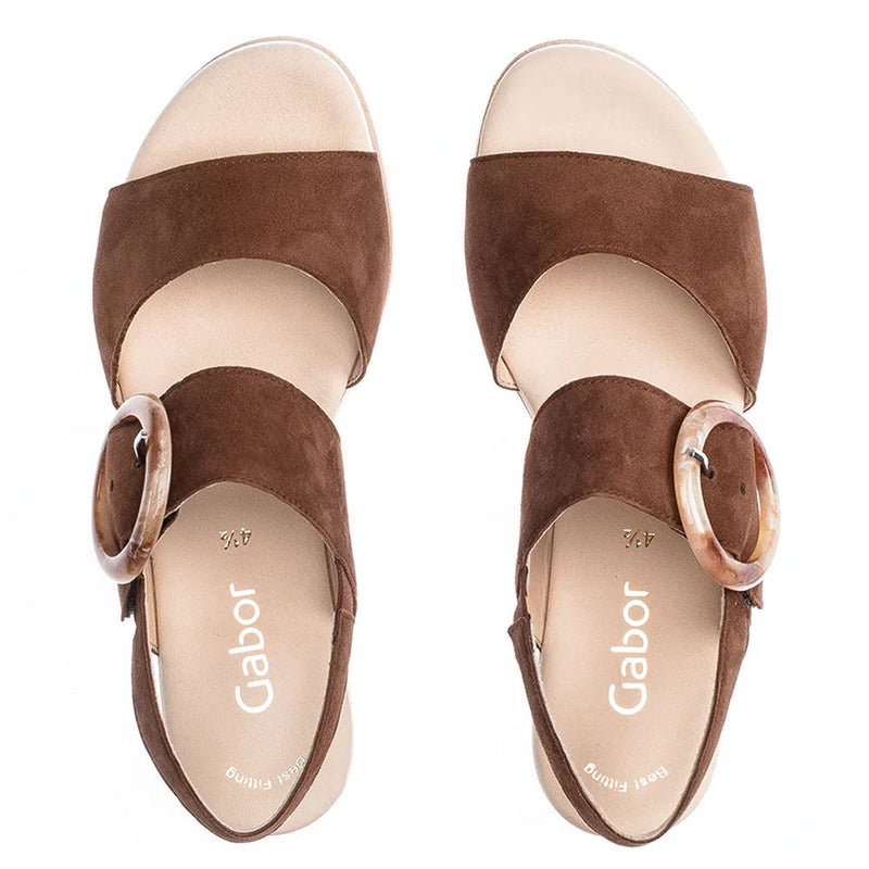 Gabor Buckle Strap Sandal 24645 Womens Shoes 