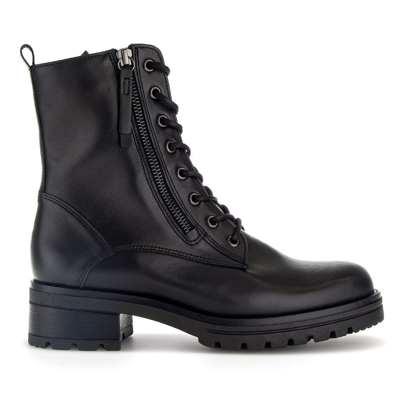 Gabor 32.785 Combat Boot Womens Shoes 87 Black