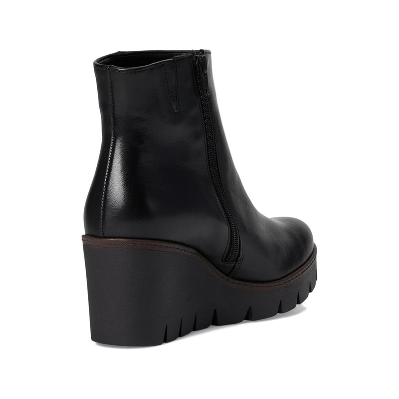 Gabor 34.780 Women's Leather Wedge Side Zip Boot I Simons Shoes