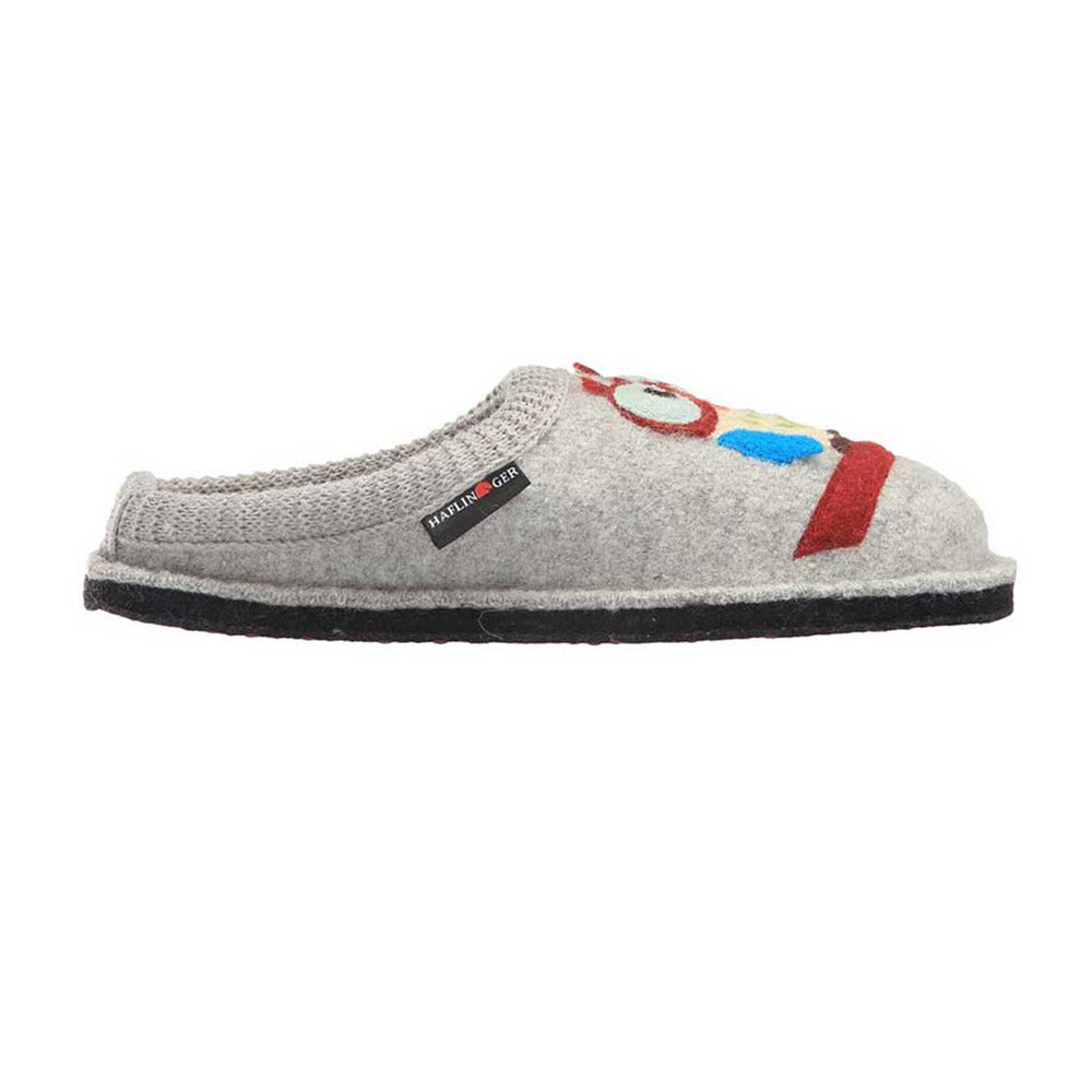 Haflinger Olivia Slippers Womens Shoes Silver Grey