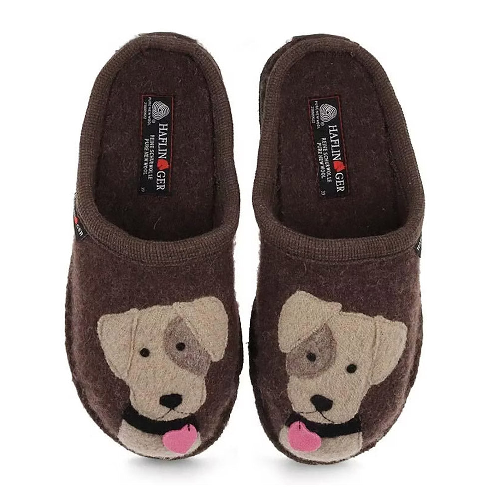 Haflinger Rudi Knit Wool Slipper | Simons Shoes