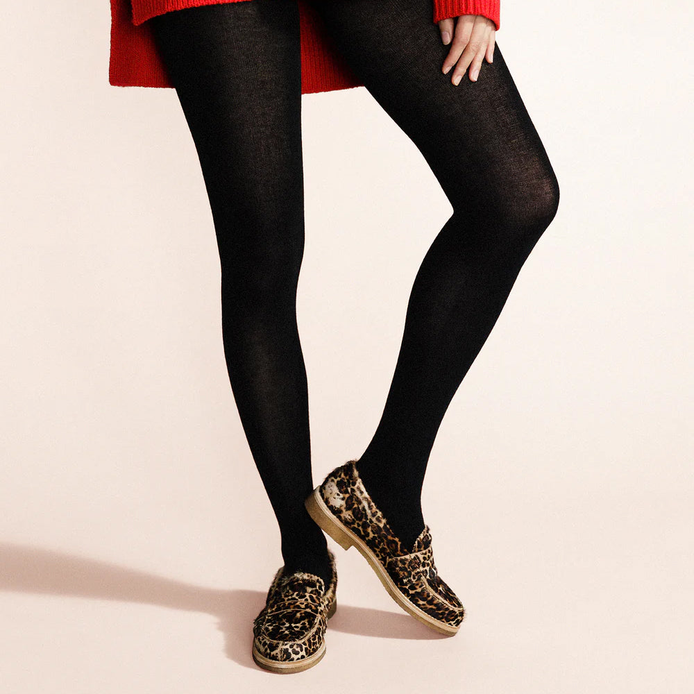 Hansel From Basel Cashmere Sweater Tight Womens Hosiery Black
