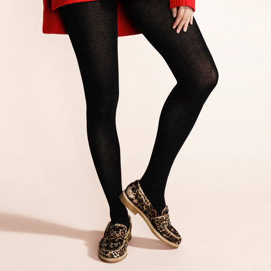 Hansel From Basel Cashmere Sweater Tight Womens Hosiery Black