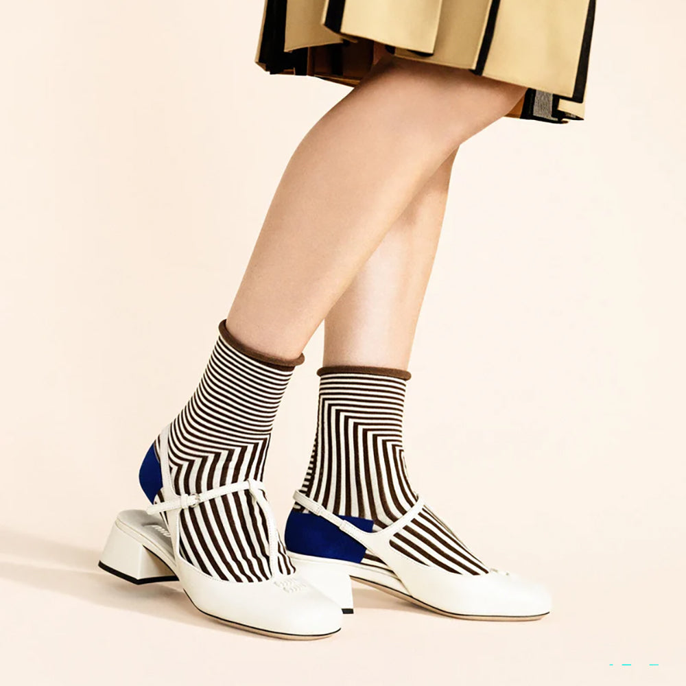 Hansel From Basel Corbusier Crew Womens Hosiery