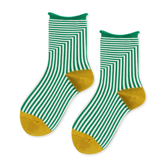 Hansel From Basel Corbusier Crew Womens Hosiery Green