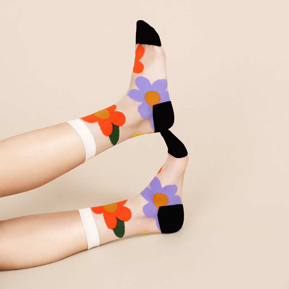 Hansel From Basel Ethel Sheer Crew Womens Hosiery