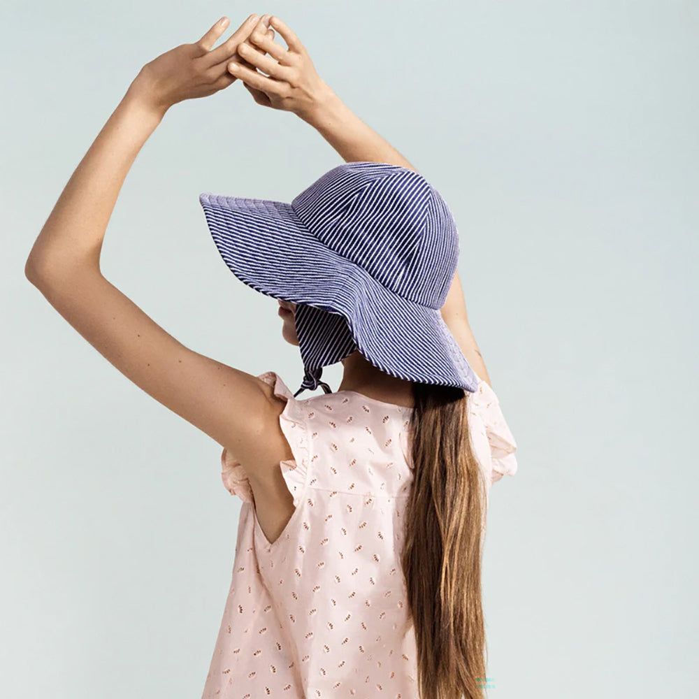 Hansel From Basel Striped Noona Sun Hat Women's Clothing