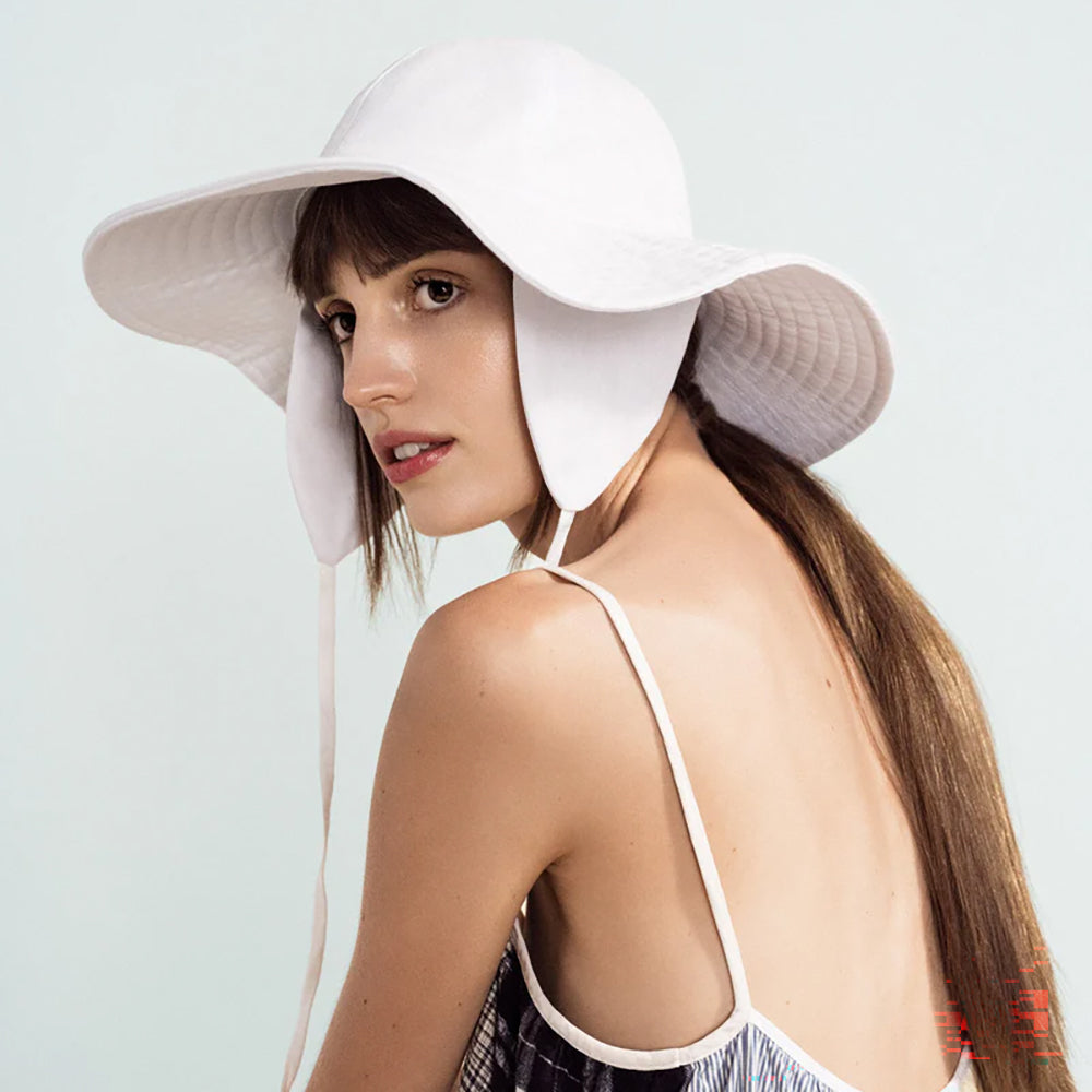 Hansel From Basel Noona Sun Hat Women's Clothing White