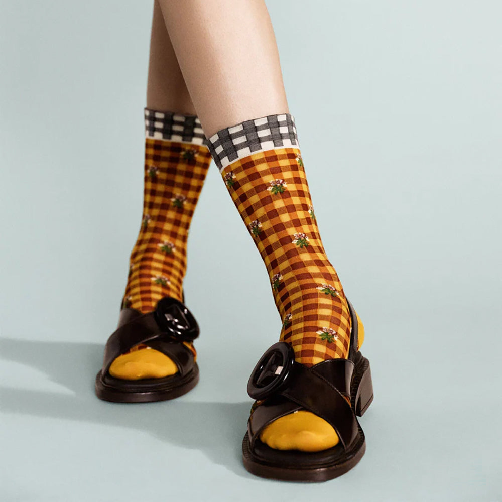 Hansel From Basel Picnic Crew Womens Hosiery
