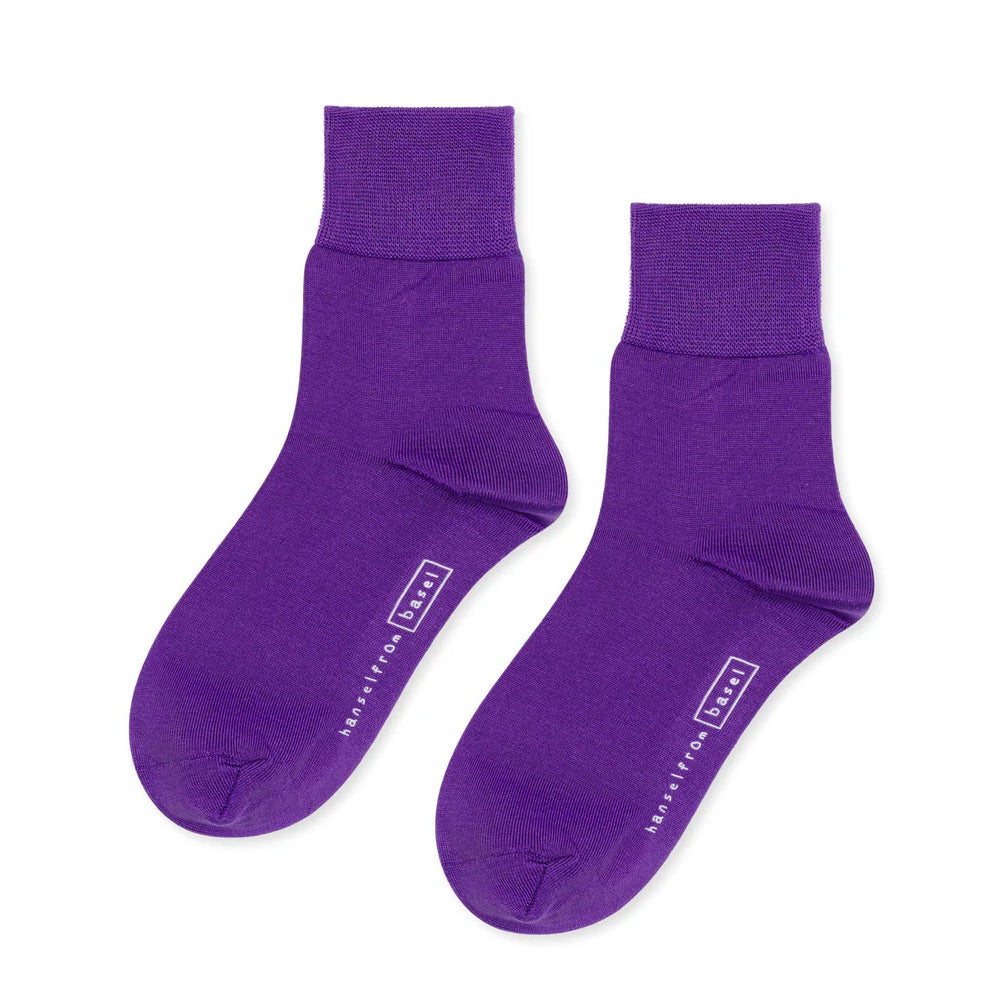 Hansel From Basel Trouser Crew Womens Hosiery Violet Description