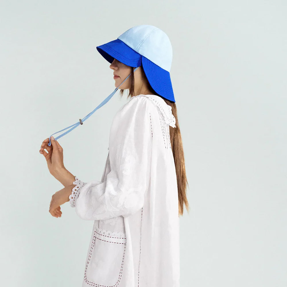 Hansel From Basel Colorblock Tulip Bucket Hat Women's Clothing