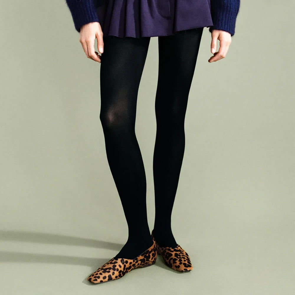 Hansel From Basel Opaque Tight Womens Hosiery Black