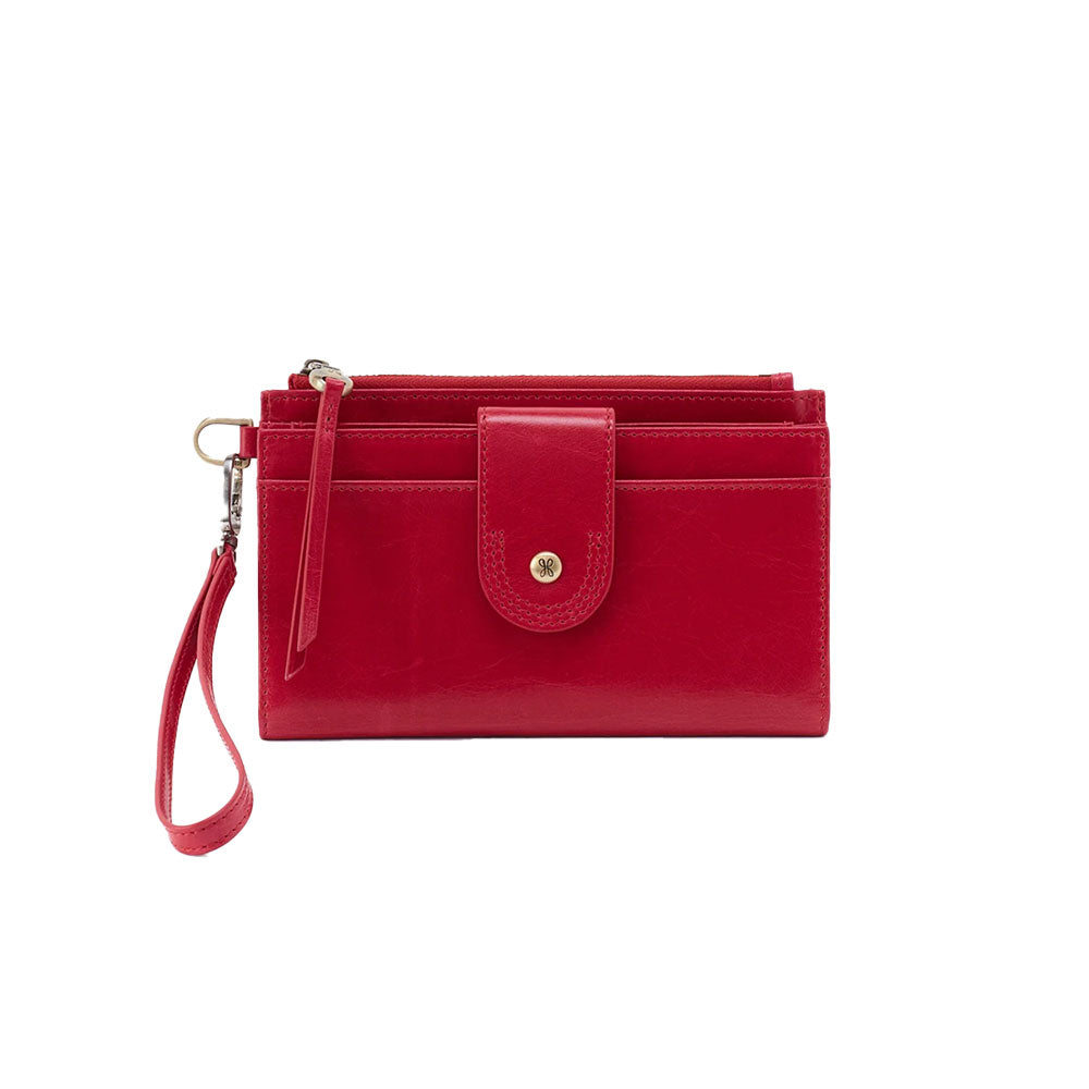 Hobo wallet top with strap