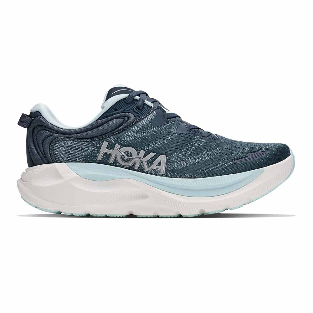 Hoka Women's Gaviota 6 Womens Shoes Faded Navy / Glimmering Blue