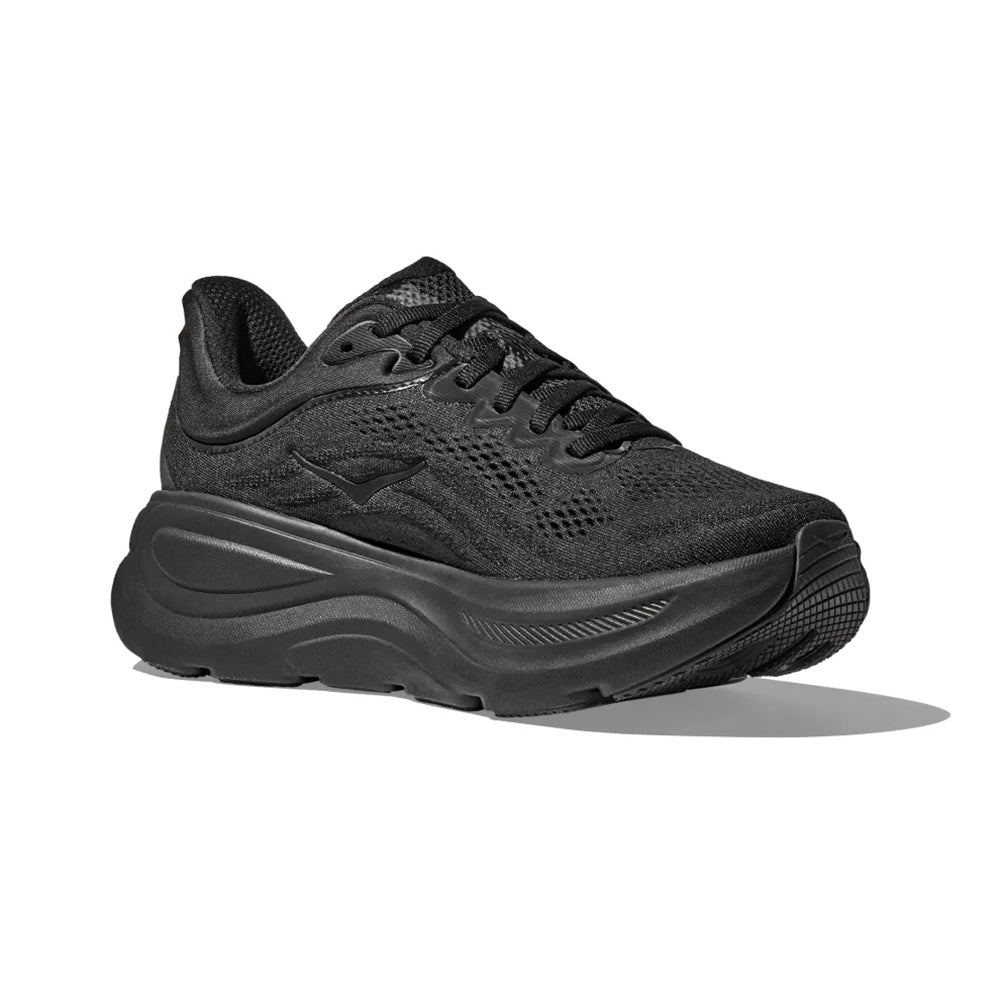 Hoka Men's Bondi 9 Wide Mens Shoes Black / Black