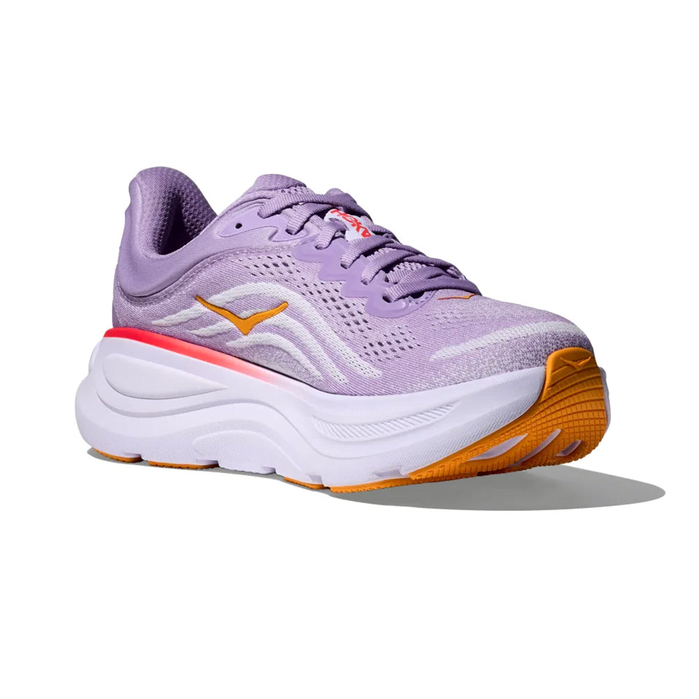 Hoka Women's Bondi 9 Womens Shoes Aster Flower / Starlight Glow