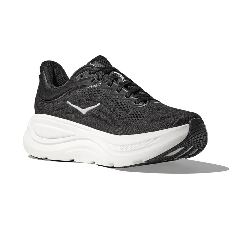 Hoka Women's Bondi 9 Womens Shoes Black / White
