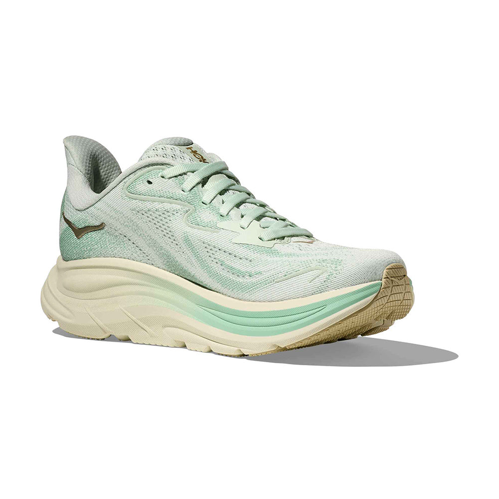 Hoka Women's Clifton 10 Womens Shoes Sea Glass/Jadeite