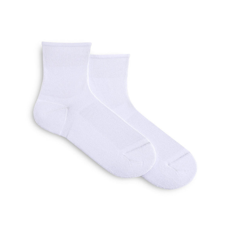 Hue Sporty Shortie Sock Womens Hosiery White