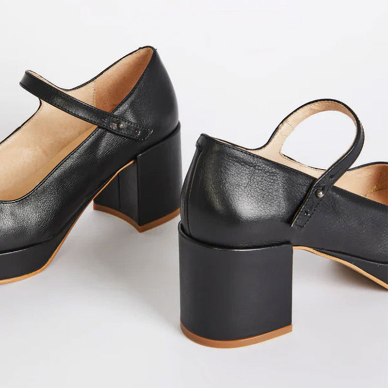Intentionally Blank Mika Platform Mary Jane Womens Shoes 