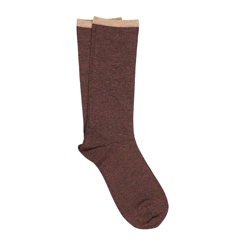 ILux 5113 Sir Lotus Men's Melange Tipped Bodysock | Simons Shoes