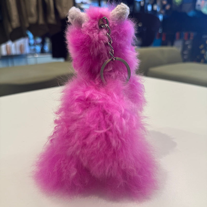 Inspired Peru Bag Charm Llama Keychain | Simons Shoes