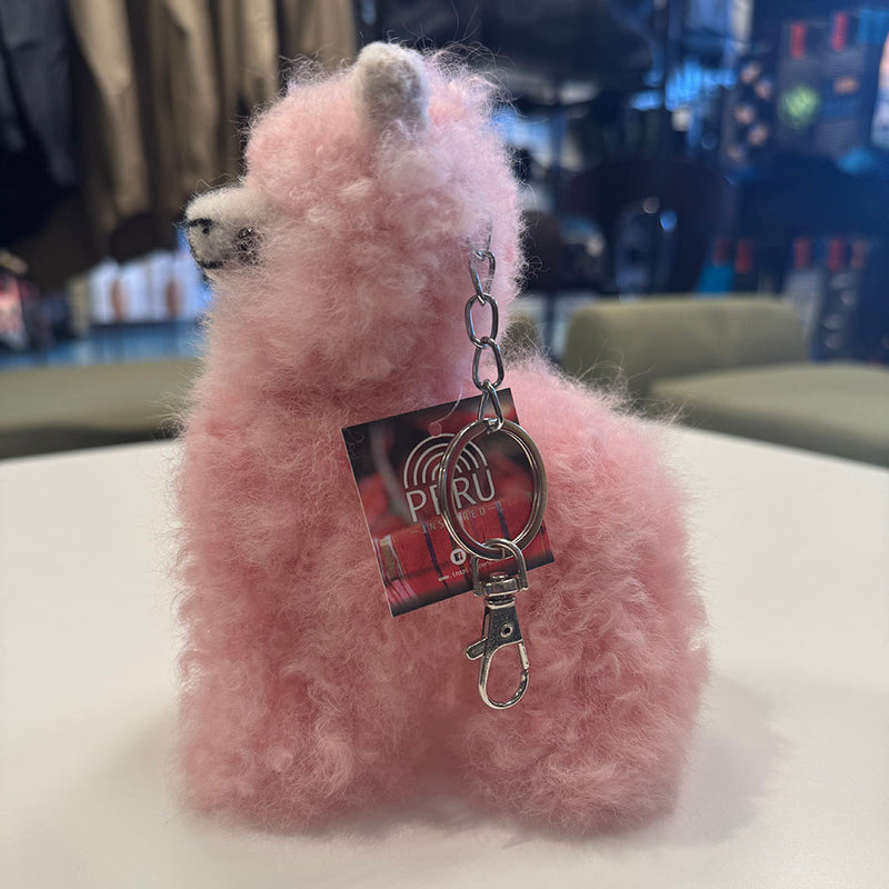 Inspired Peru Bag Charm Llama Keychain | Simons Shoes