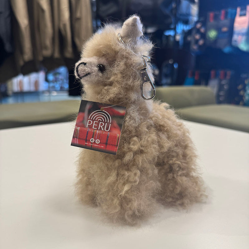 Inspired Peru Bag Charm Llama Keychain | Simons Shoes