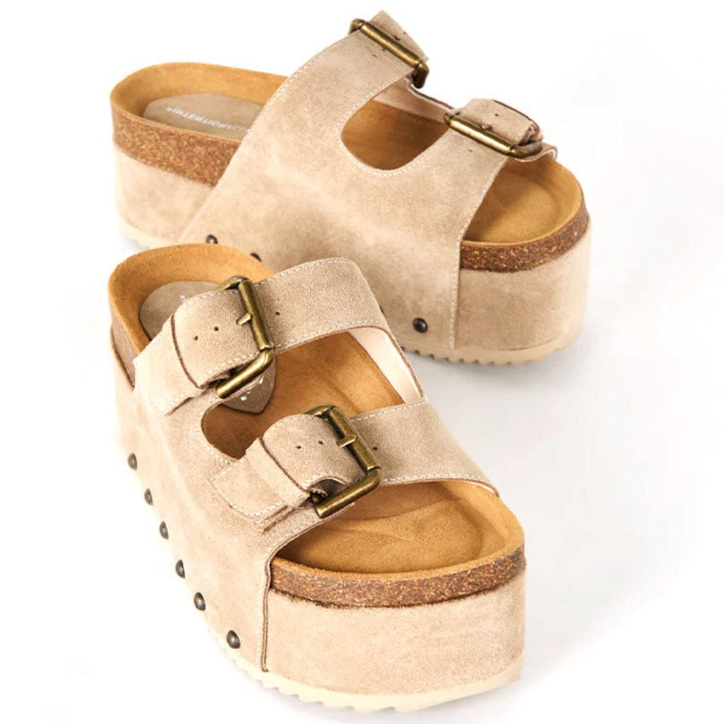 Intentionally Blank Cooper 2 Womens Shoes Taupe