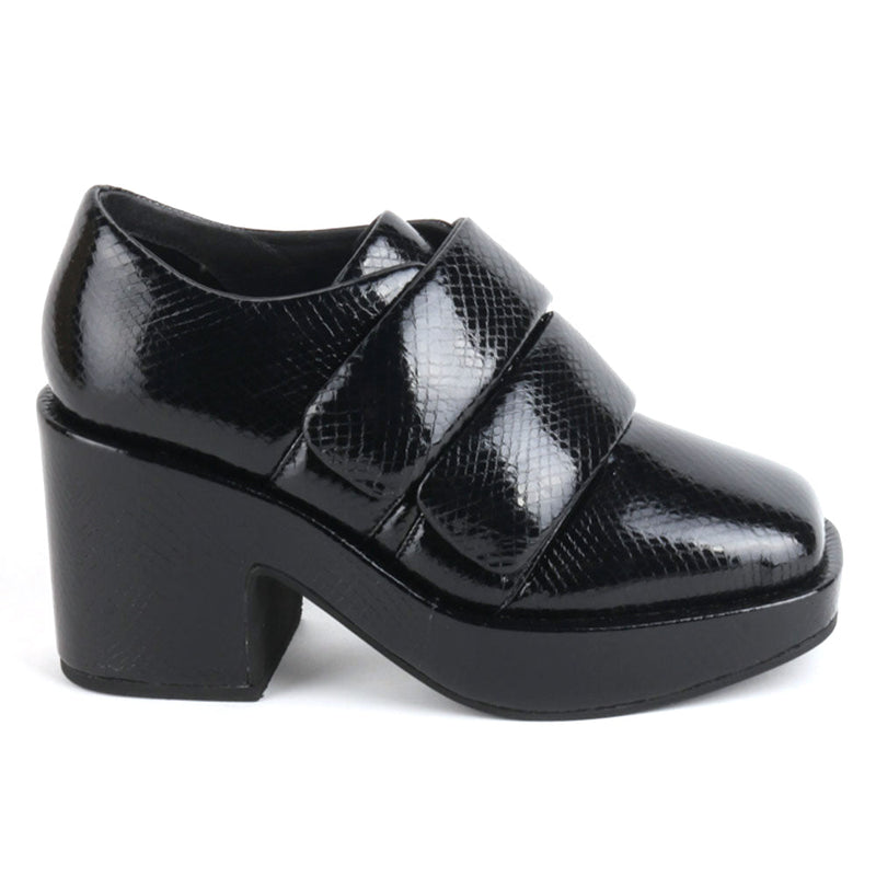 Intentionally Blank Crime Womens Shoes Black
