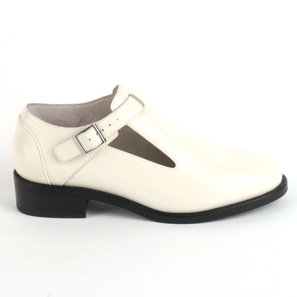 Intentionally Blank Frankie Womens Shoes Cream