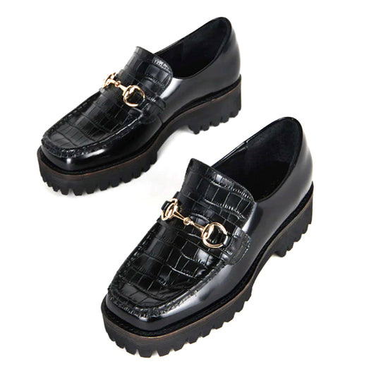 Intentionally Blank HK 2 Loafer Womens Shoes Black